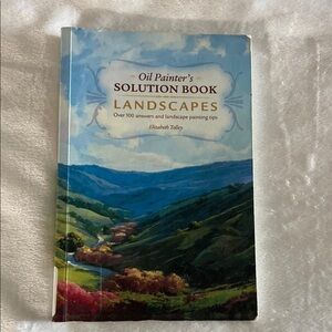 Elizabeth Tolley Oil Painter's Guide to Landscapes - Blue and Green Cover